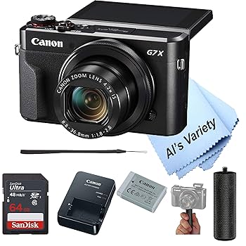Canon PowerShot G7X Mark II 起動シャッターOK 80 Amazon.com : Canon PowerShot G7 X Mark II Digital Camera